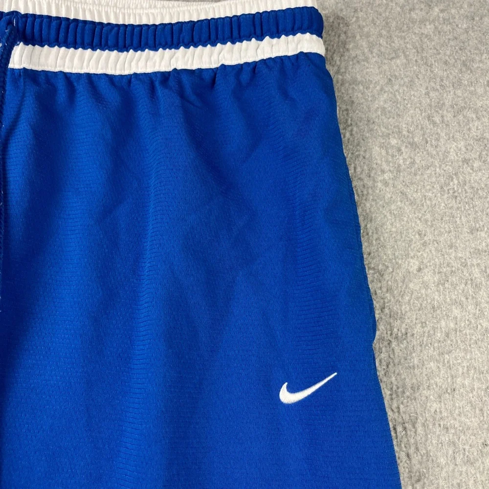 Nike Basketball Shorts Mens XL Blue Dri-FIT DNA DH7160-480 Striped Trim